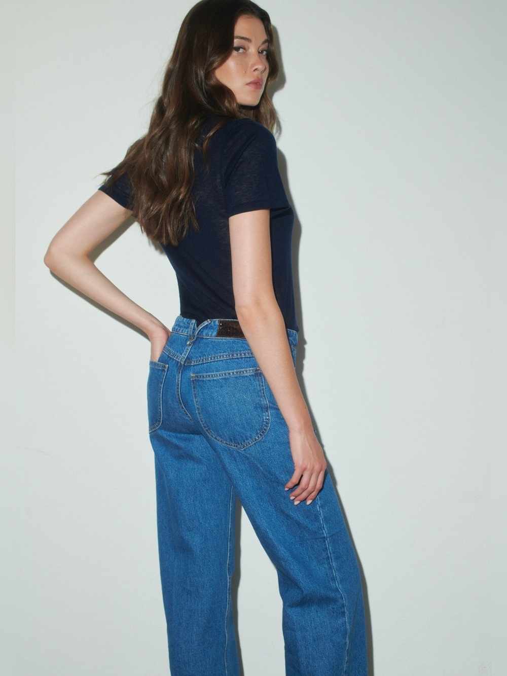 SPRWMN Low Rise Baggy Jeans
